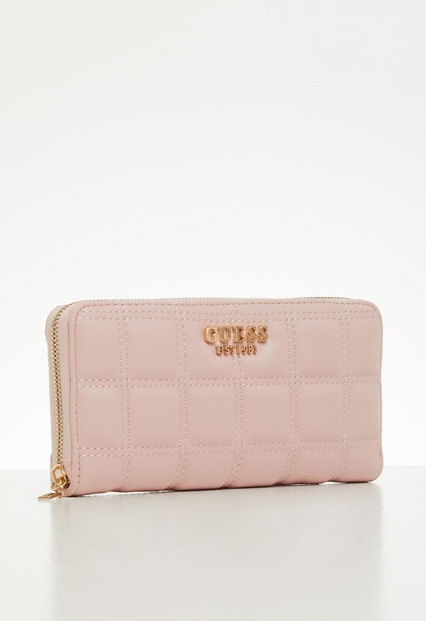 GUESS - Kamina slg large zip around - blush