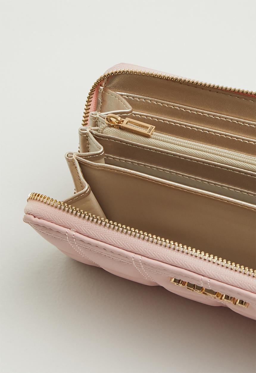 GUESS - Kamina slg large zip around - blush