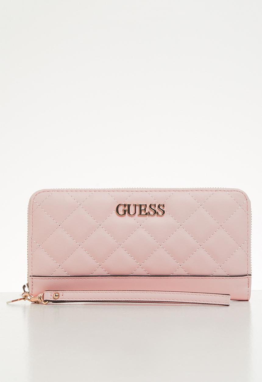 GUESS - Illy slg large zip around - blush