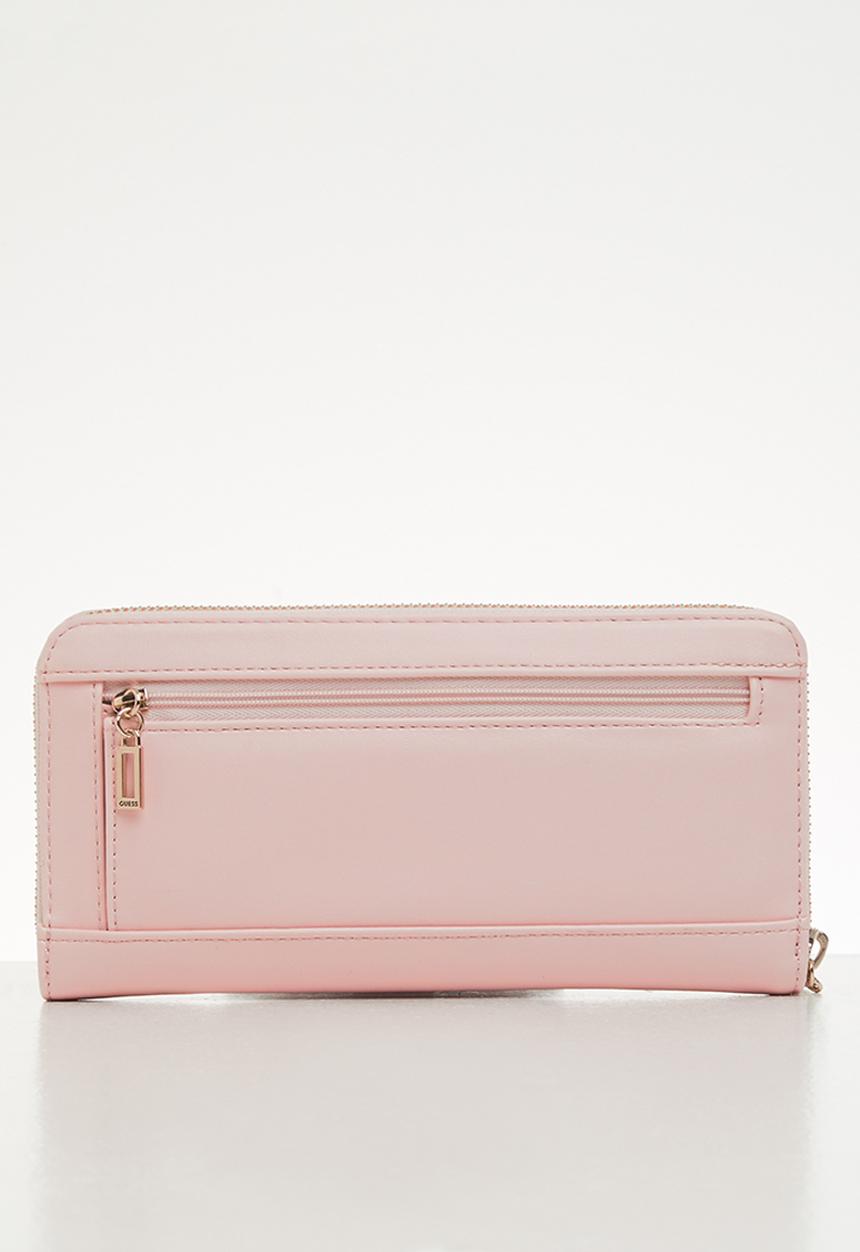 GUESS - Illy slg large zip around - blush