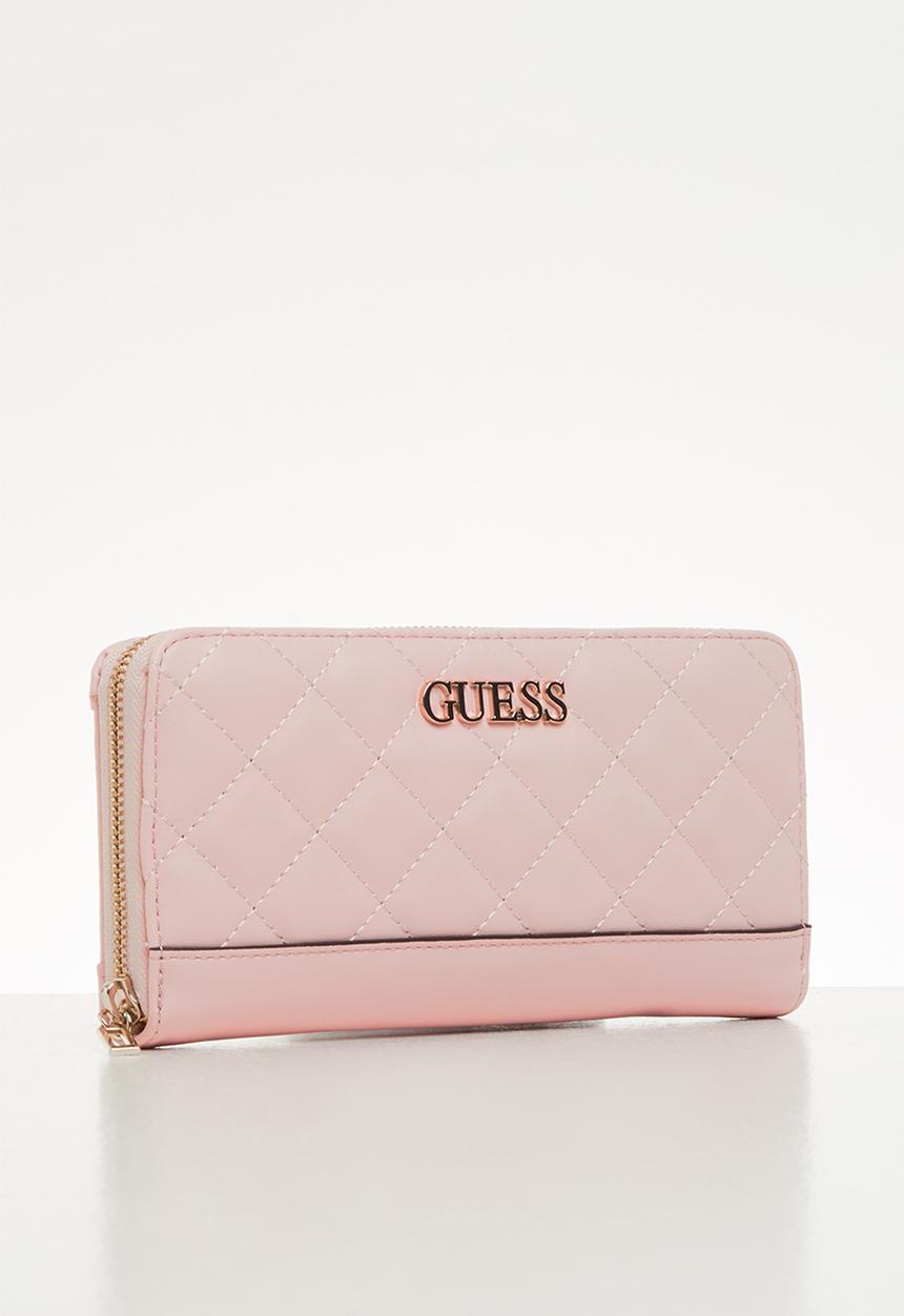 GUESS - Illy slg large zip around - blush