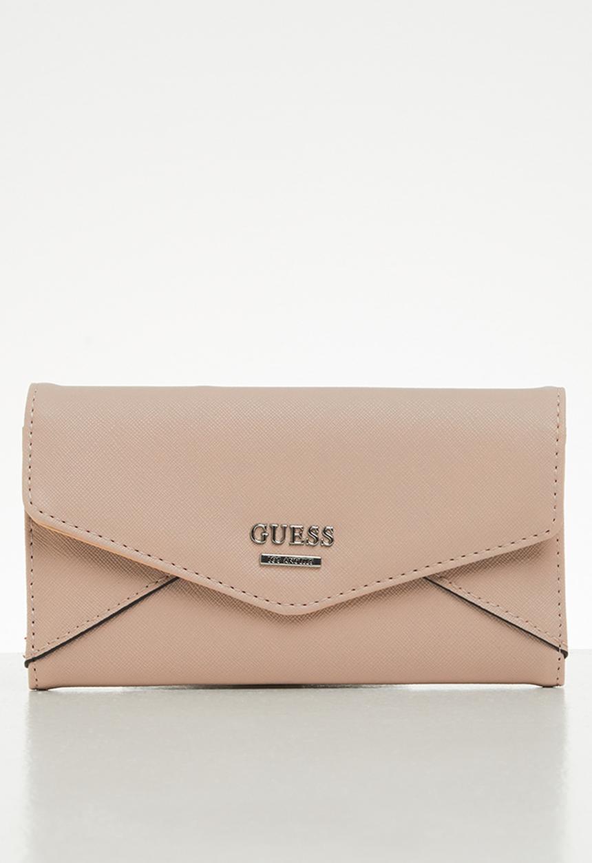 GUESS - Buoso slg slim clutch - blush 