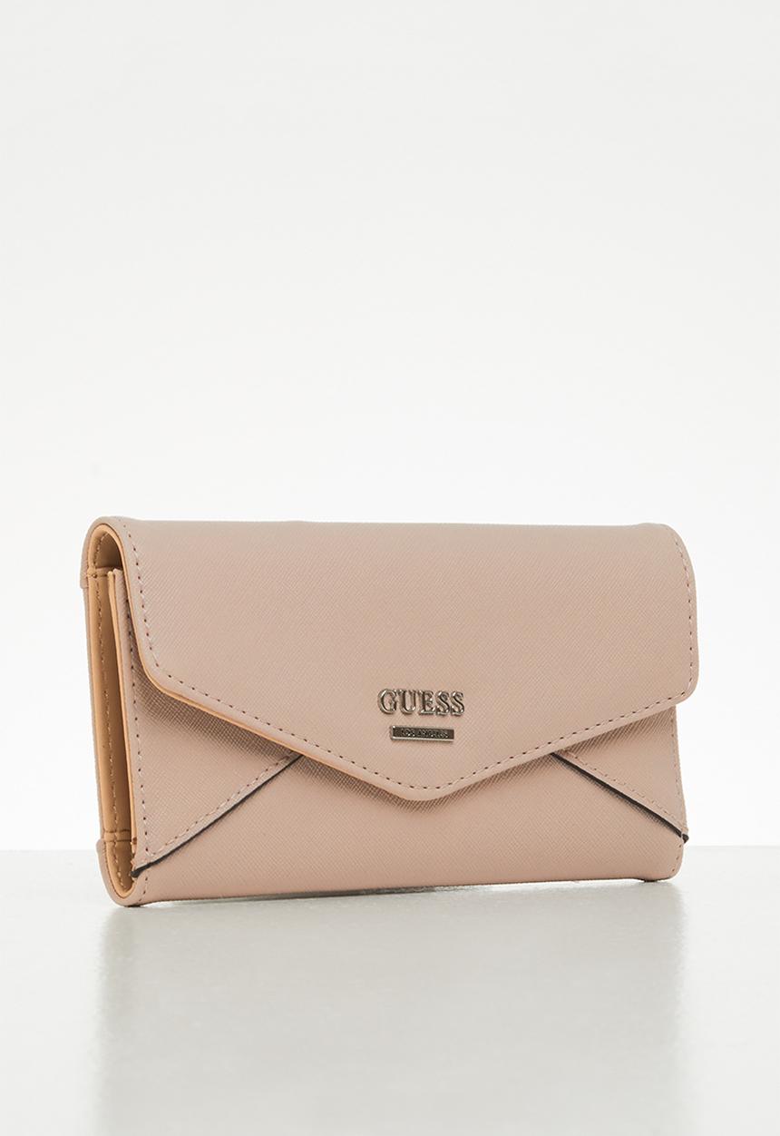 GUESS - Buoso slg slim clutch - blush 