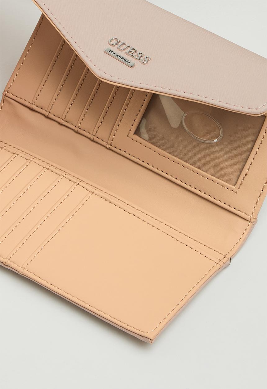 GUESS - Buoso slg slim clutch - blush 