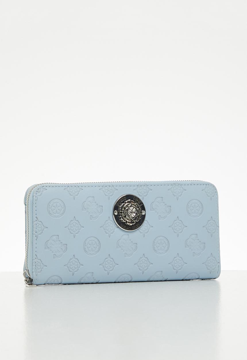 GUESS - Dayane slg large zip around - sky