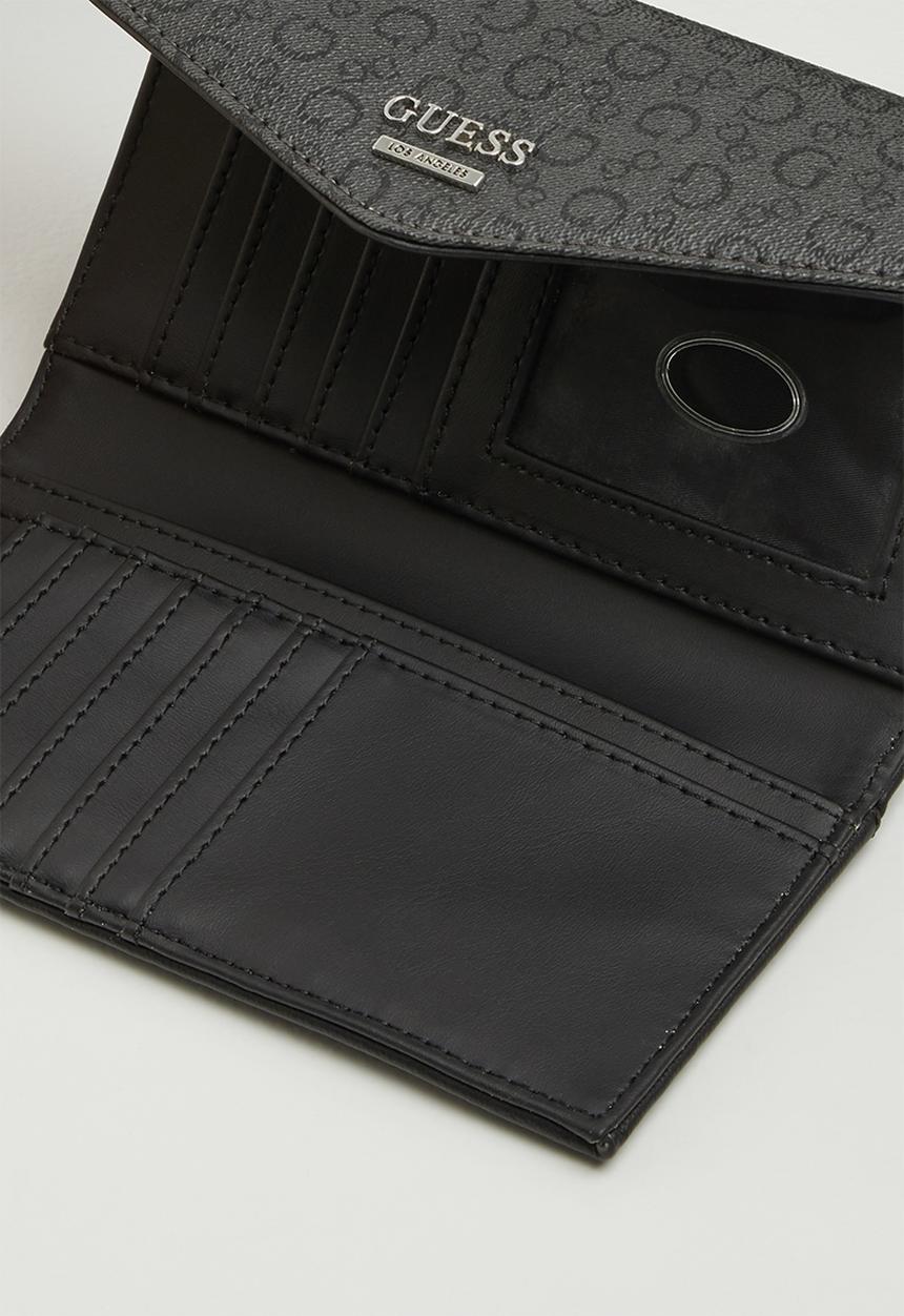 GUESS - Buoso slg slim clutch - coal