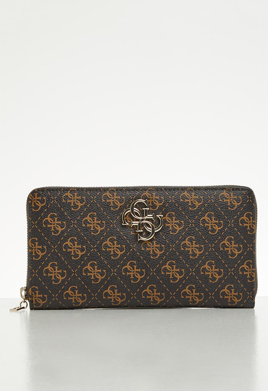 GUESS - Noelle slg zip around - brown