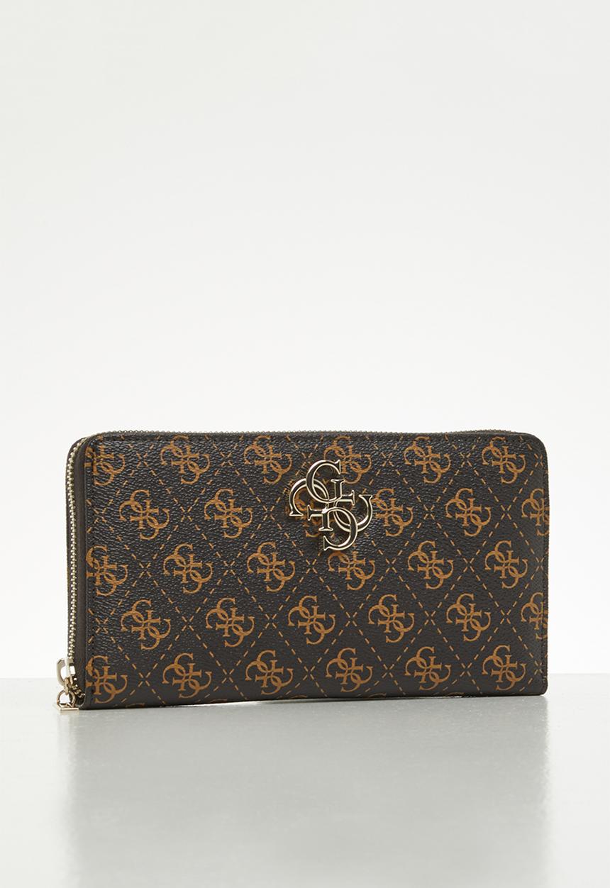 GUESS - Noelle slg zip around - brown