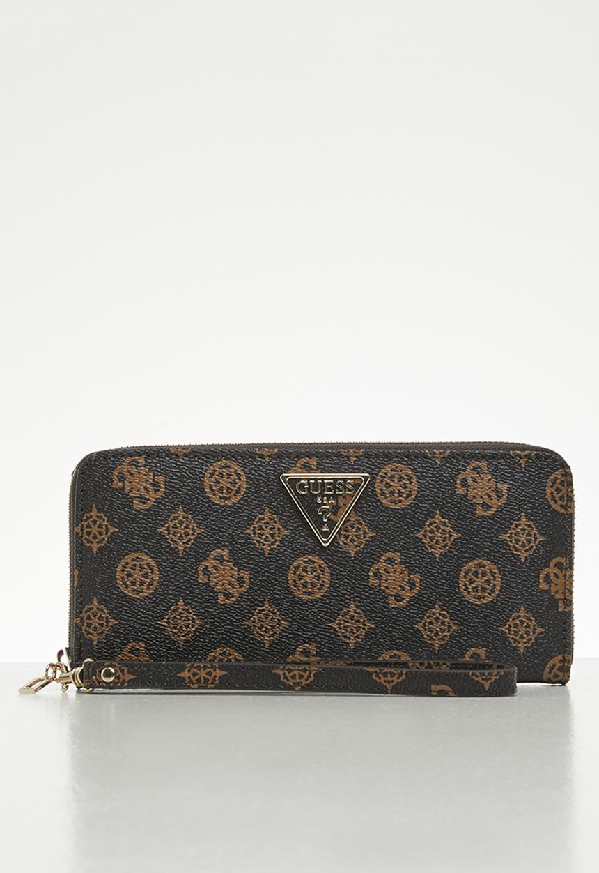 GUESS - Sandrine slg large zip around - mocha