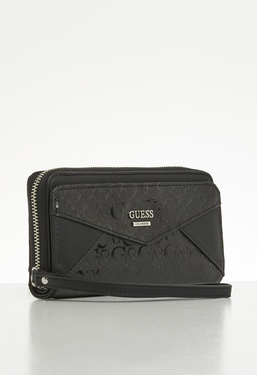 GUESS - Buoso slim purse - black