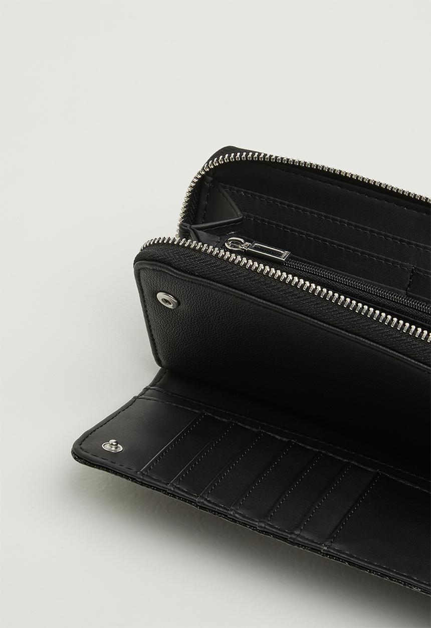 GUESS - Buoso slim purse - black