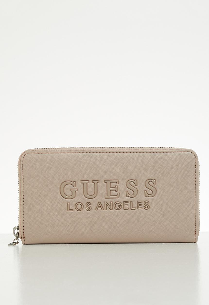 GUESS - Rodney slg medium zip around - blush