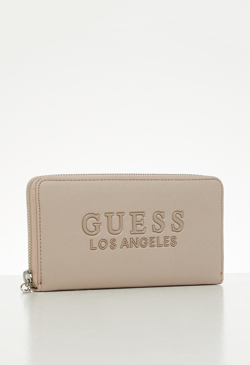 GUESS - Rodney slg medium zip around - blush
