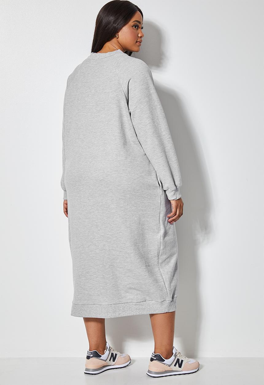 Superbalist - The ultimate sweat dress - grey