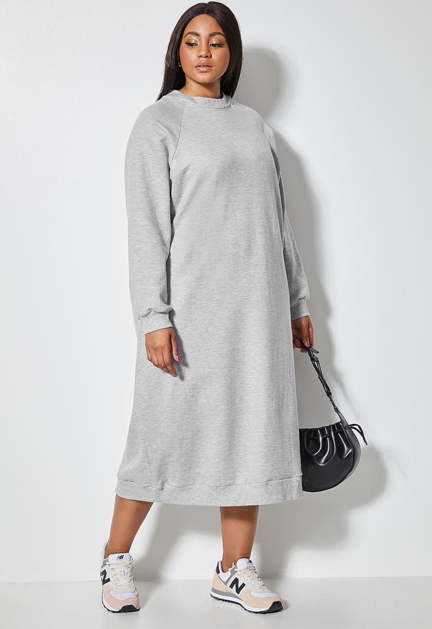 Superbalist - The ultimate sweat dress - grey