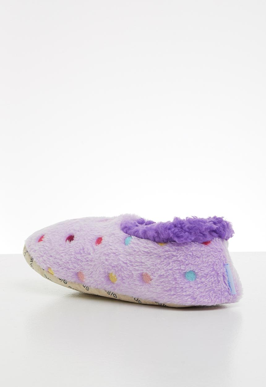 snoozies!® - Lotsa dots slipper - purple