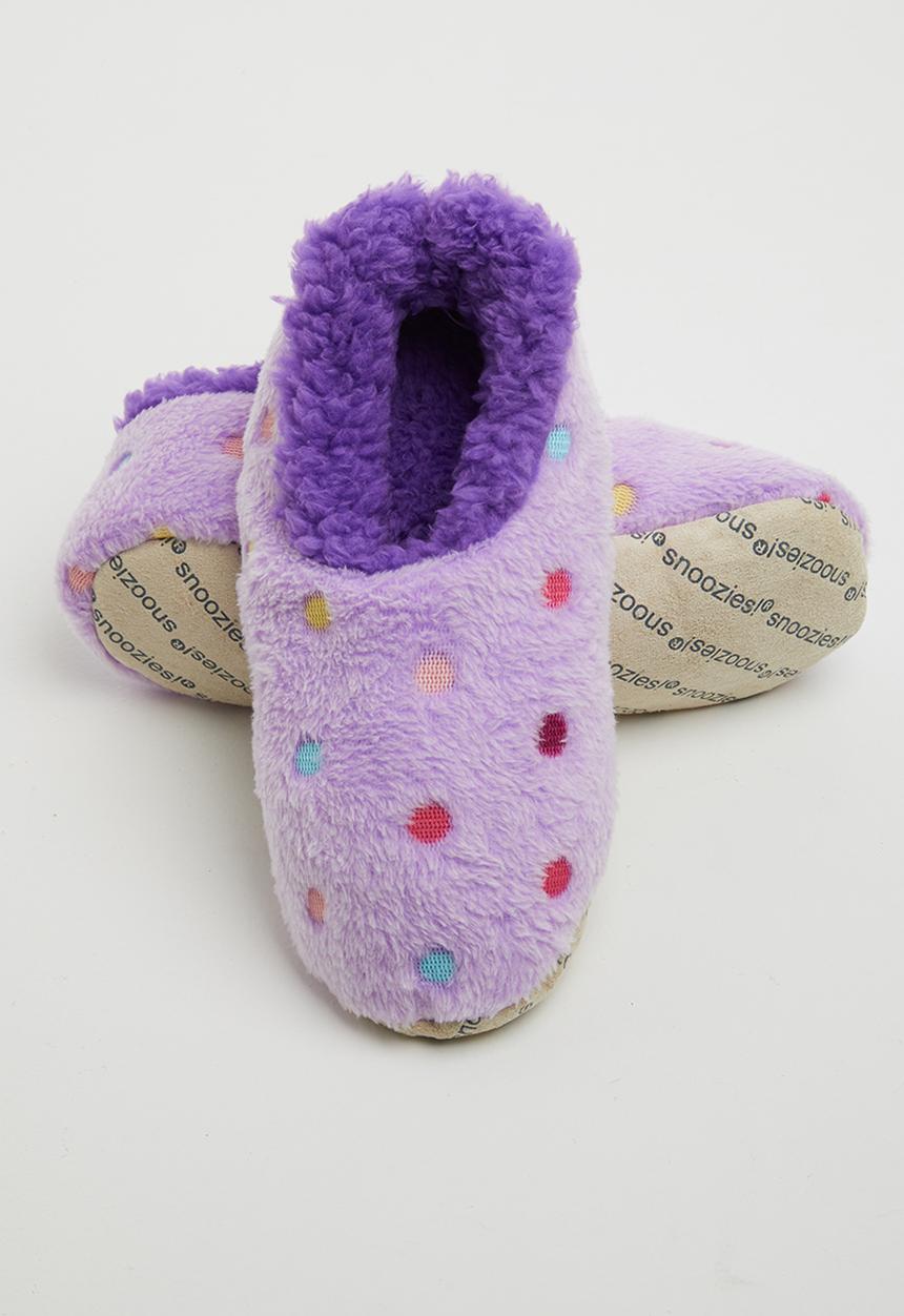snoozies!® - Lotsa dots slipper - purple