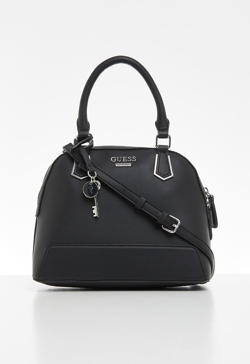 GUESS - Silva dome satchel - black