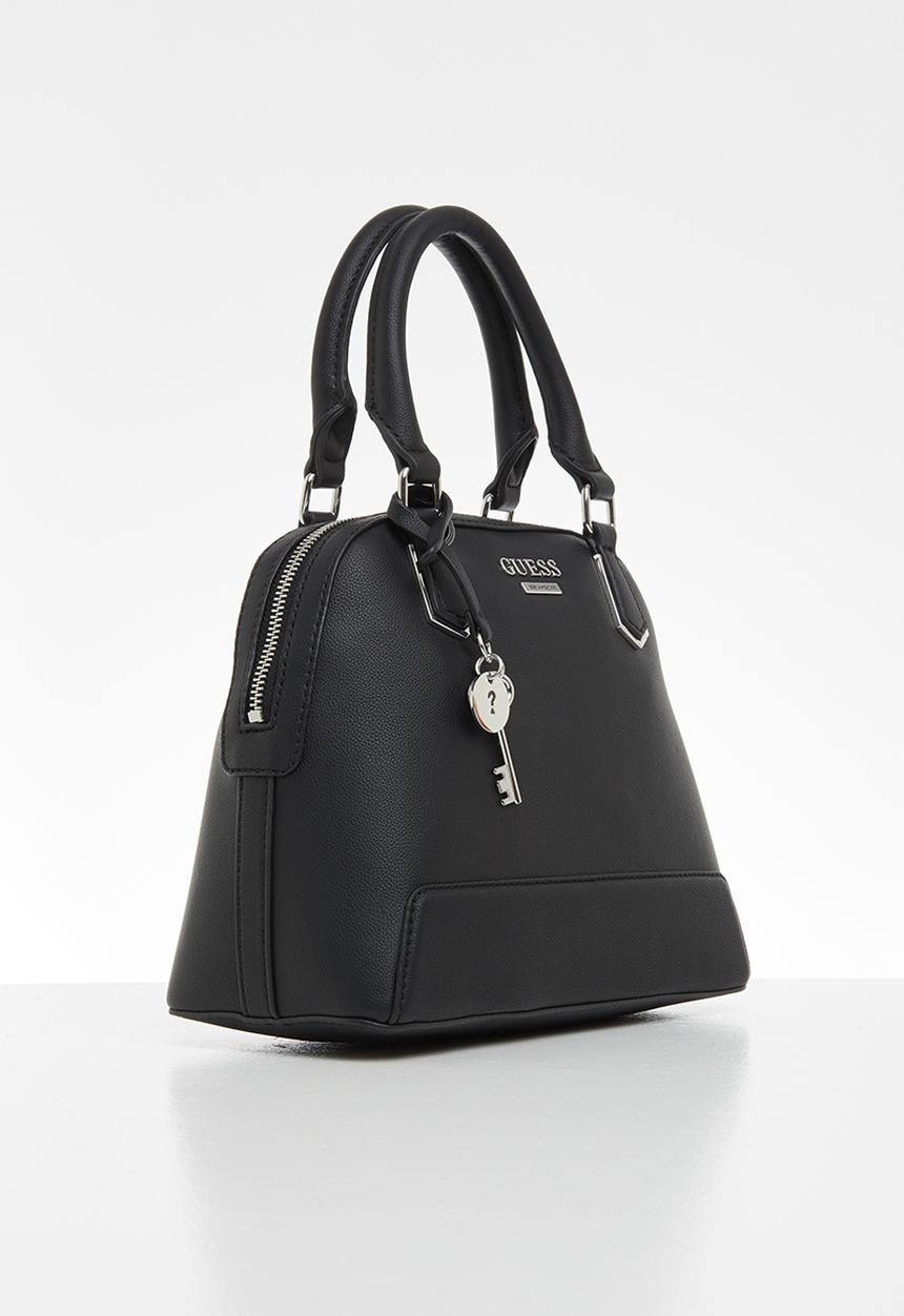 GUESS - Silva dome satchel - black