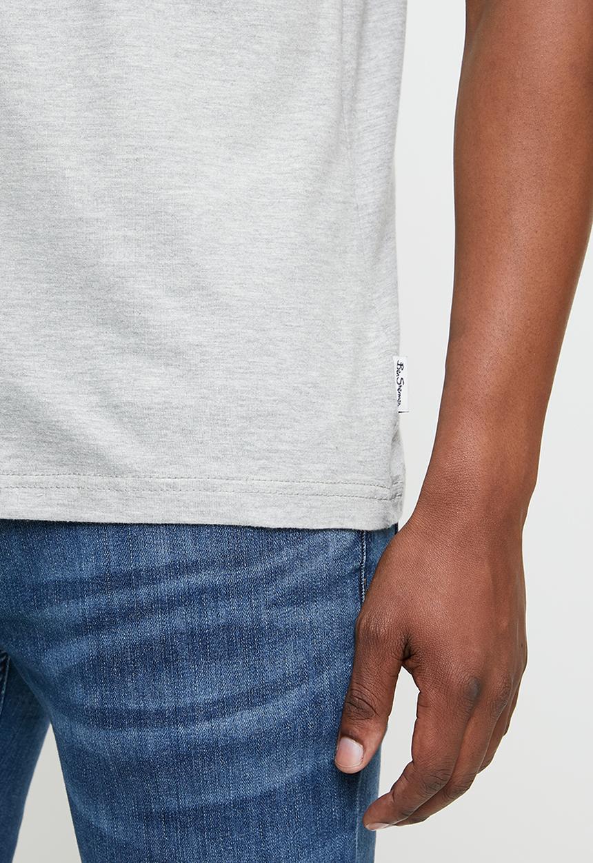 Ben Sherman - Multi target tee - grey