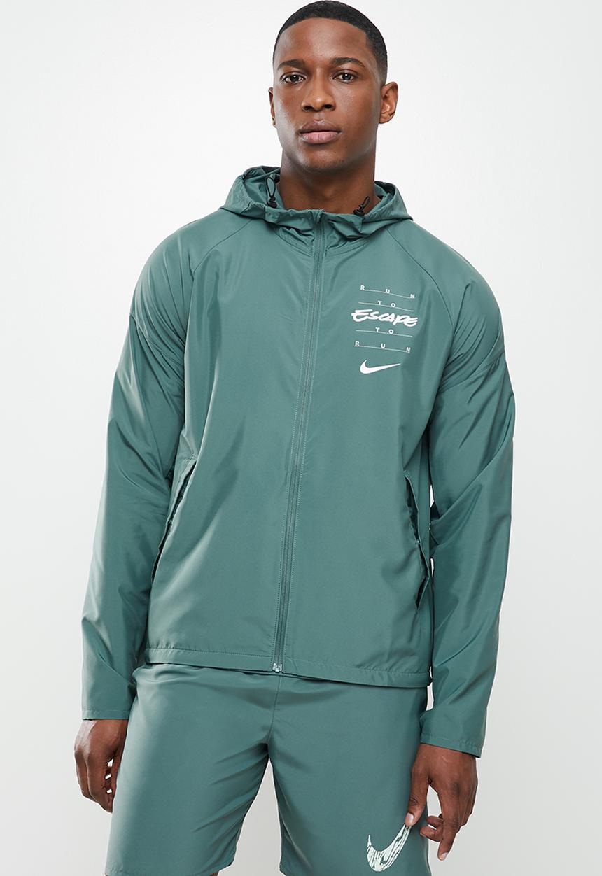 Nike - Nk essntl jacket wild run gx - green