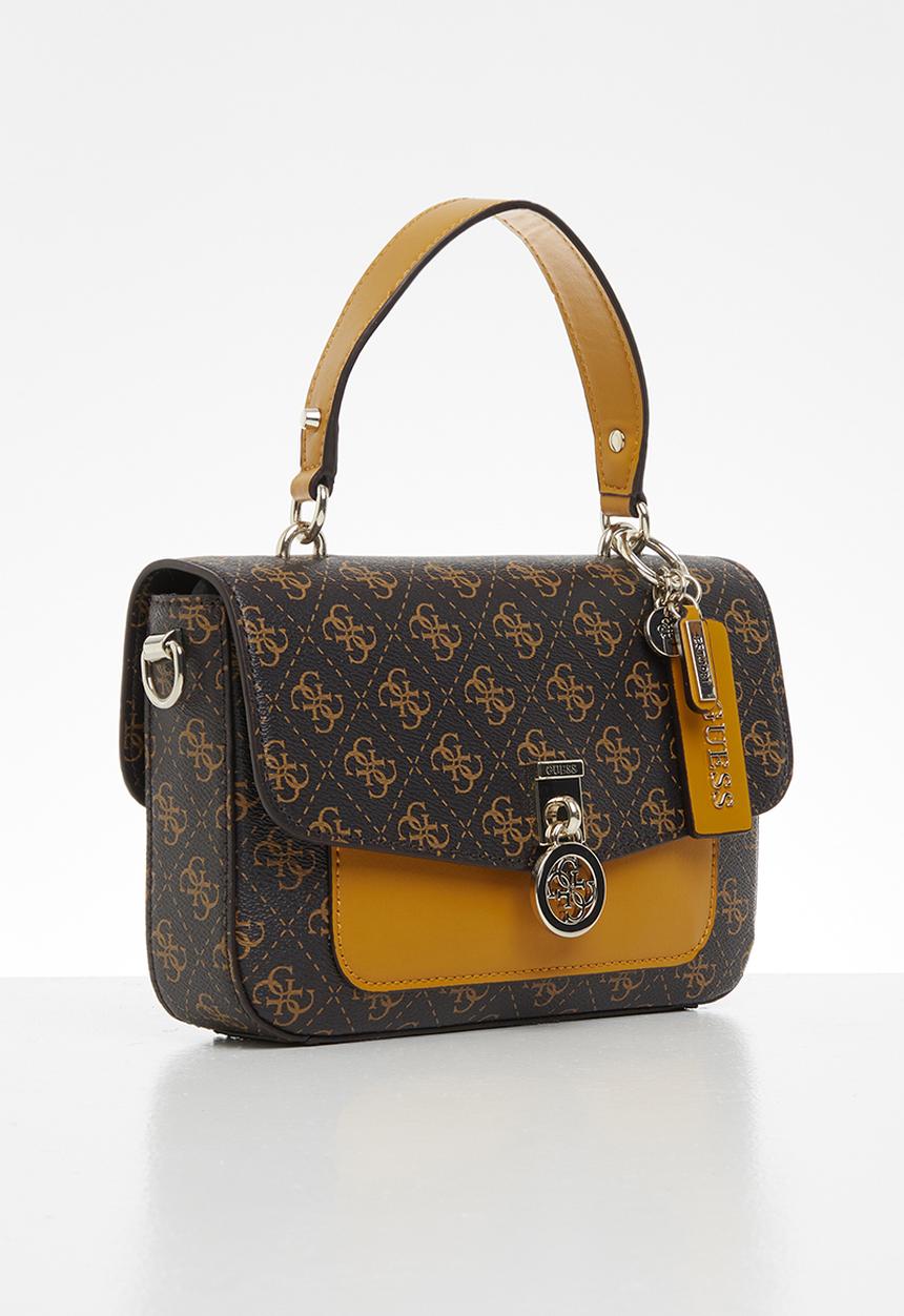 GUESS - Vickie camera crossbody - brown 