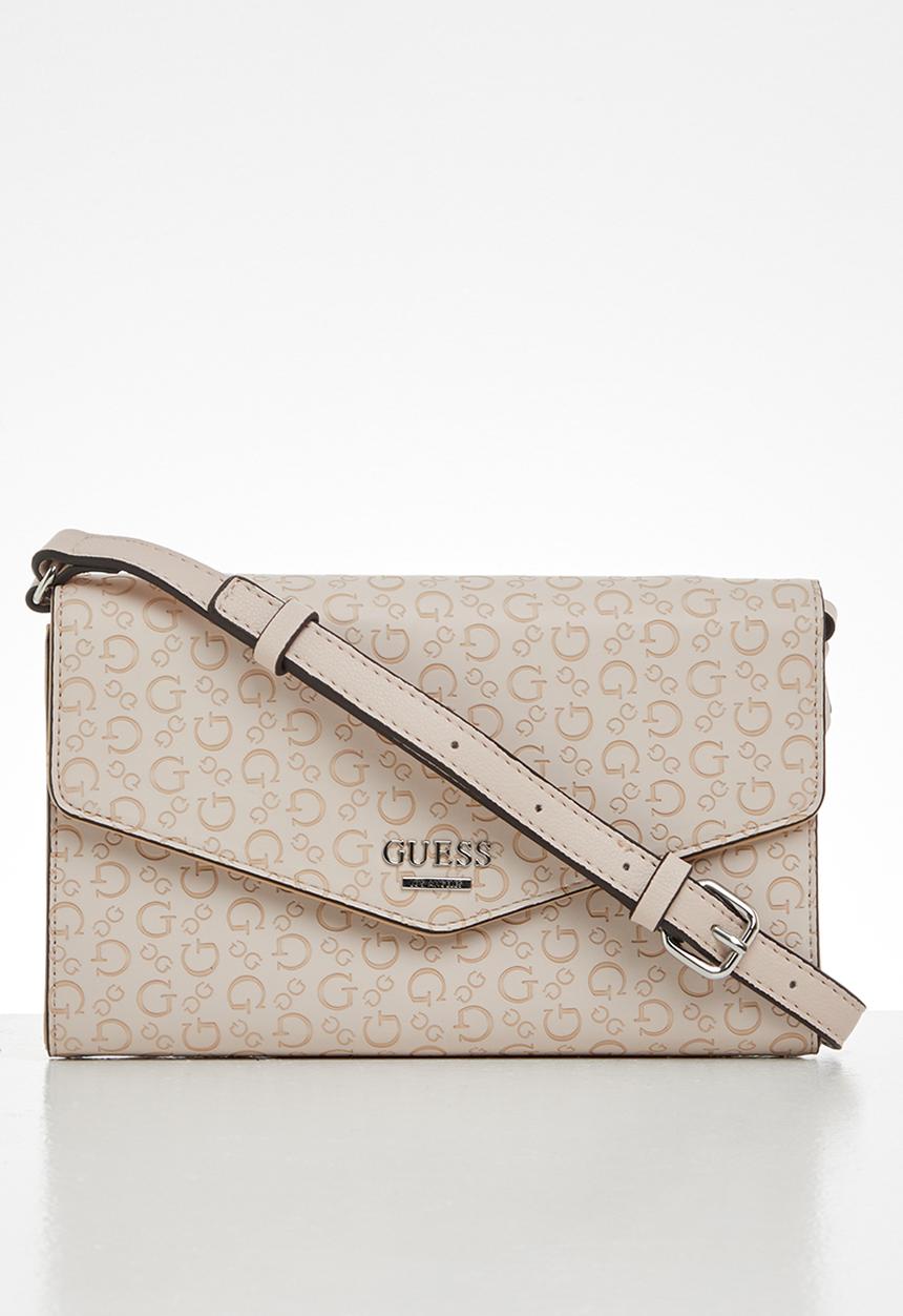 GUESS - Kalei mini crossbody flap - blush