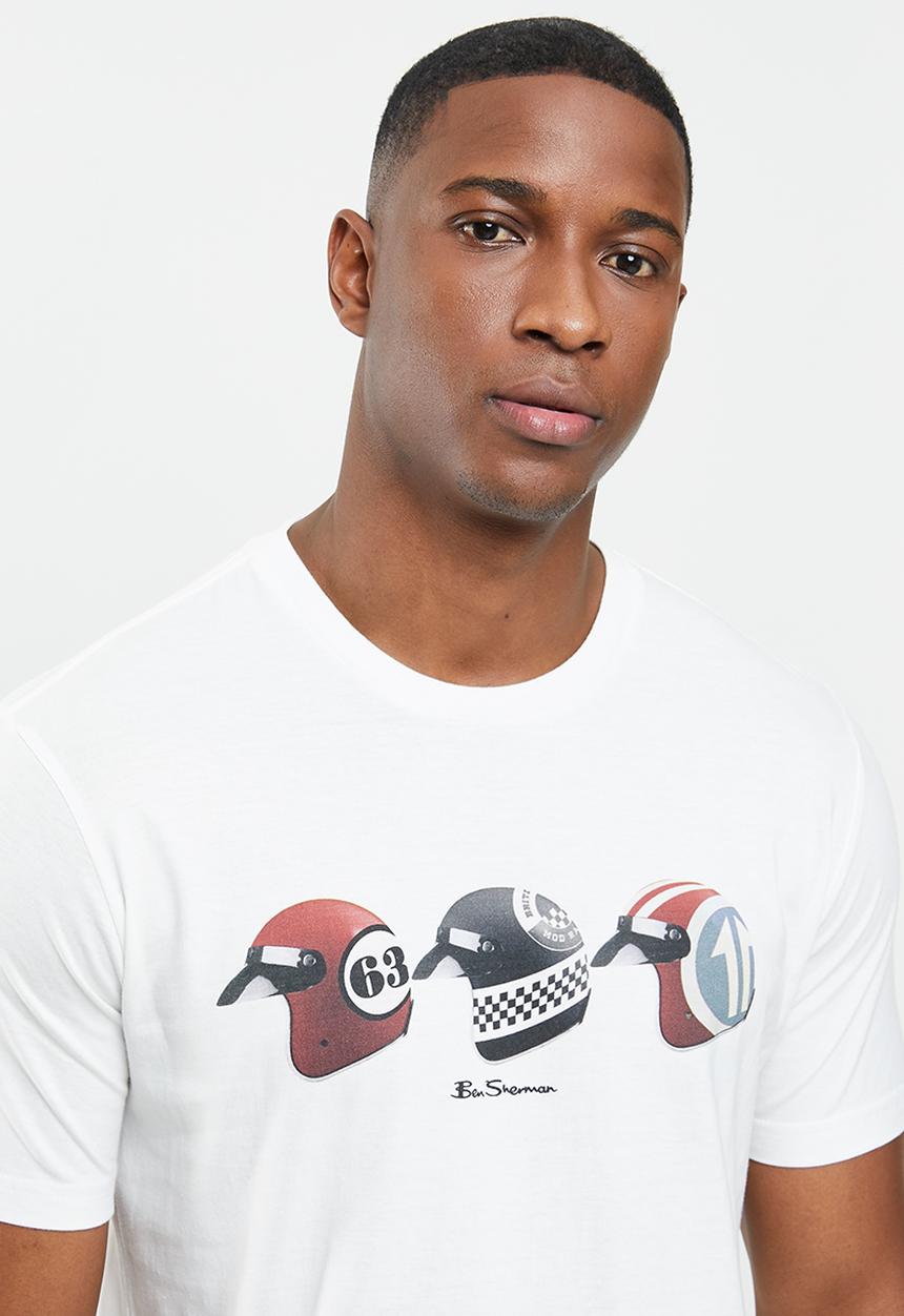 Ben Sherman - Helmets tee - ivory