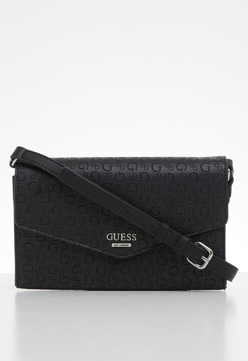 GUESS - Kalei mini crossbody flap - black