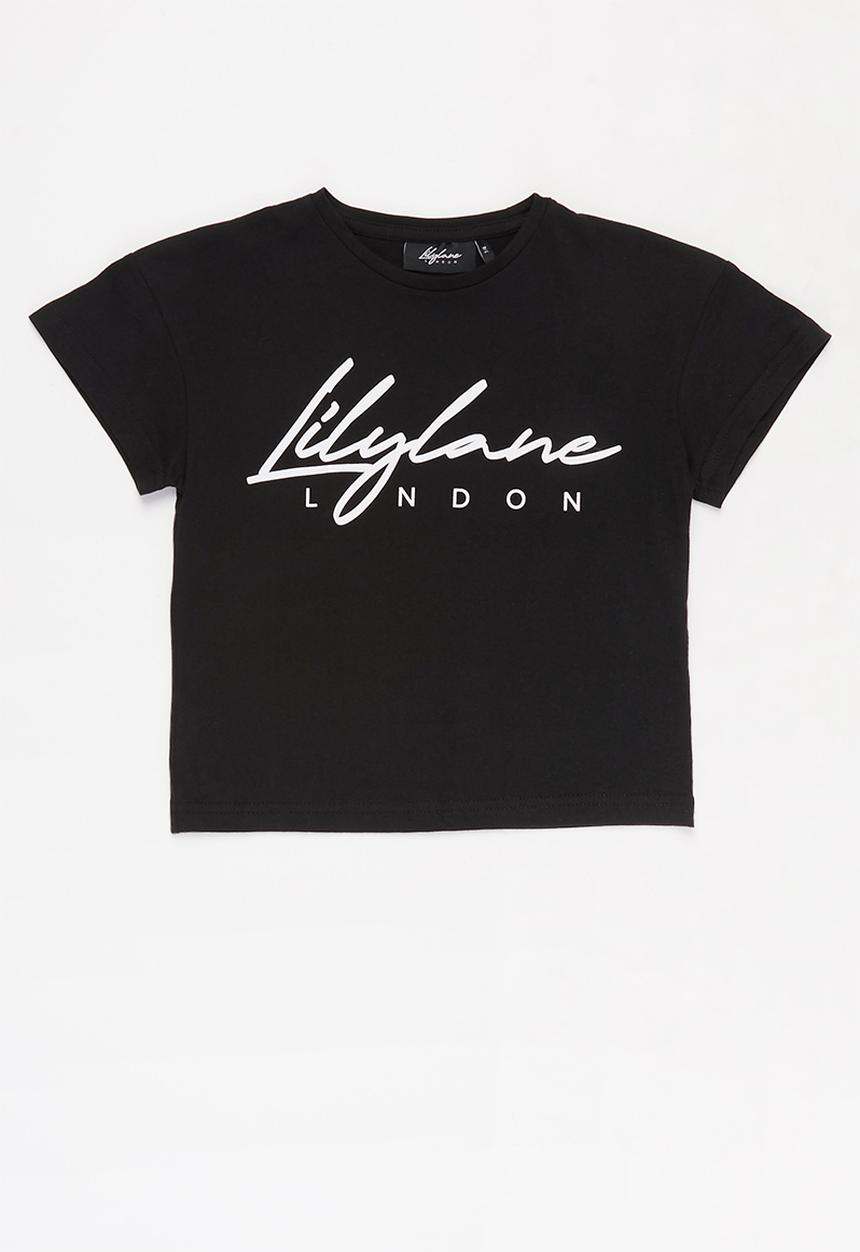 Lilylane - Allura printed tee - black