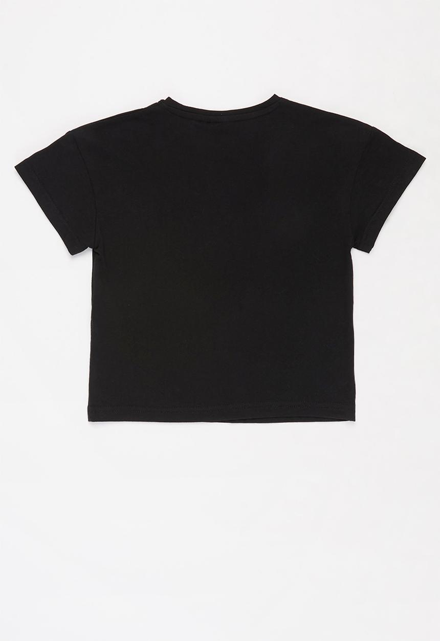 Lilylane - Allura printed tee - black