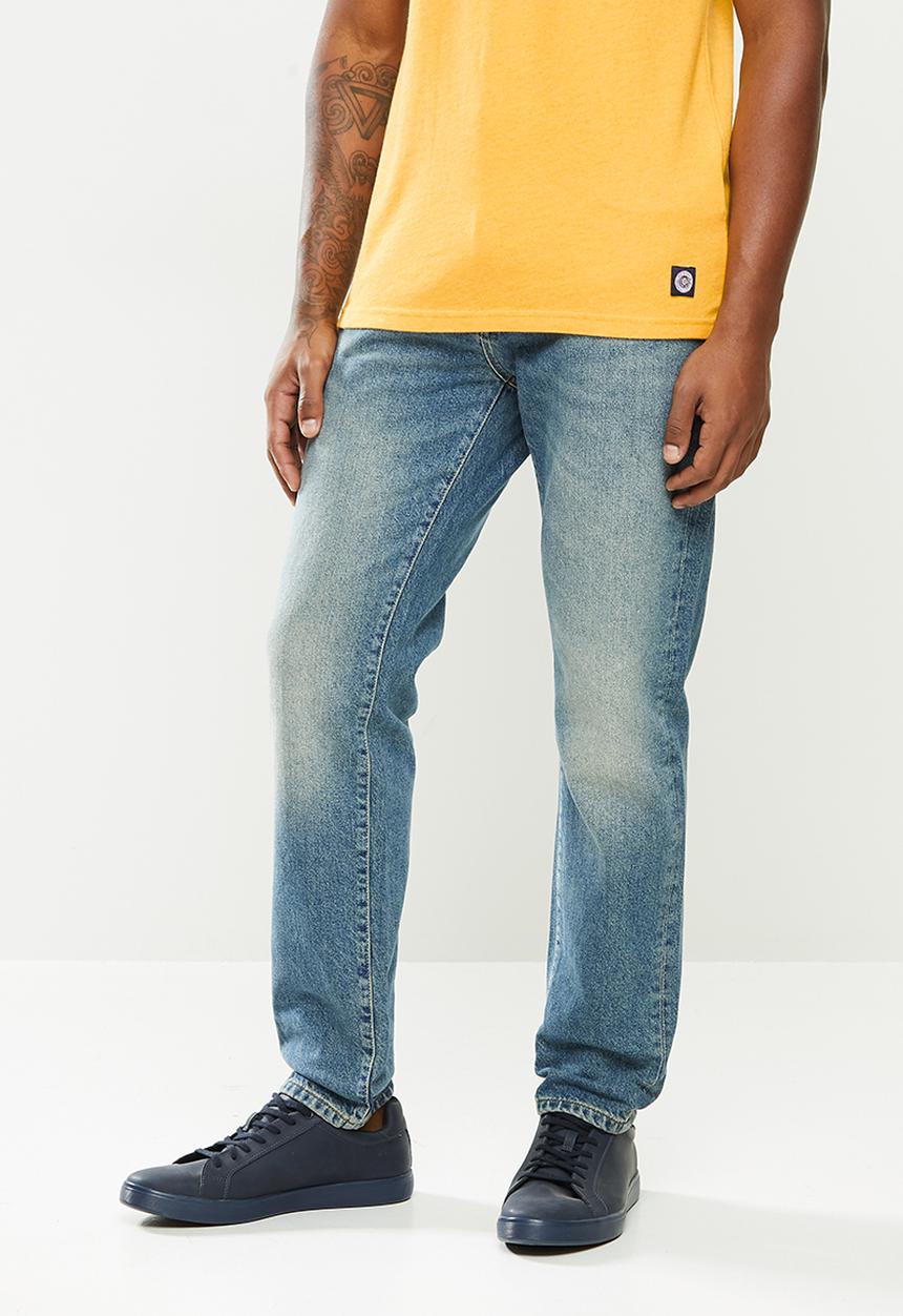Superdry. - Taper jeans - angus vintage blue