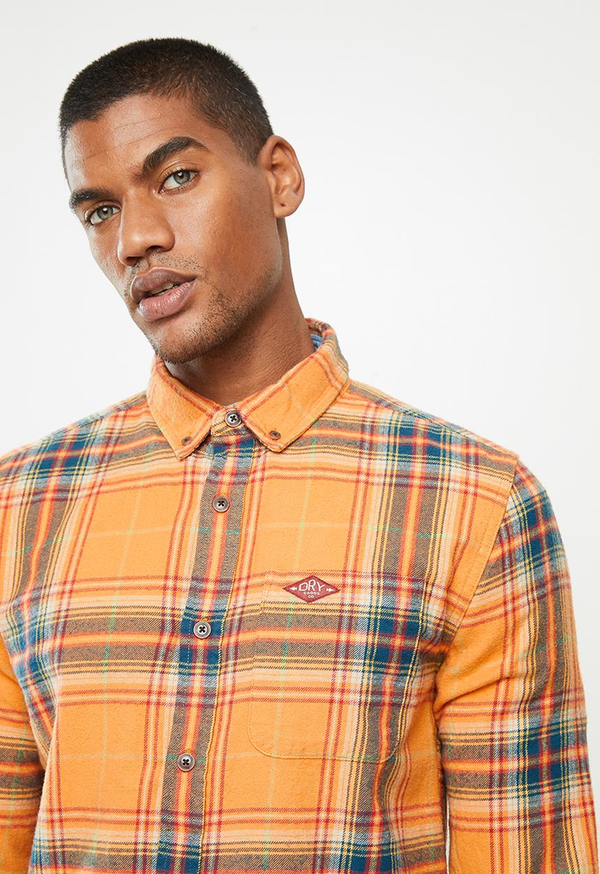 Superdry. - Heritage lumberjack shirt - sunset check