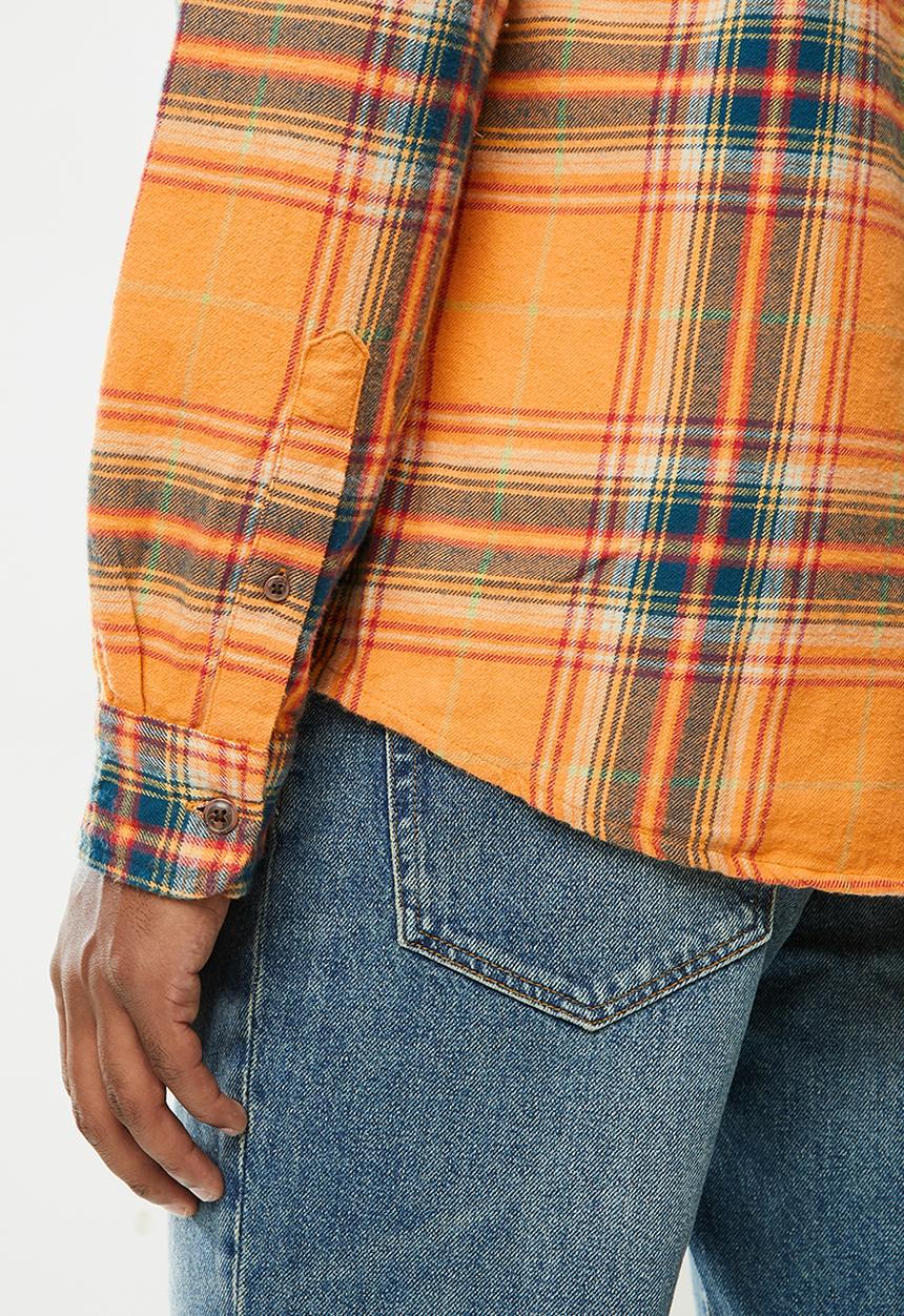 Superdry. - Heritage lumberjack shirt - sunset check