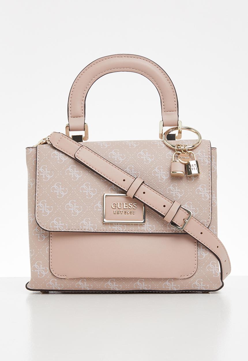 GUESS - Tyren top handle flap - blush