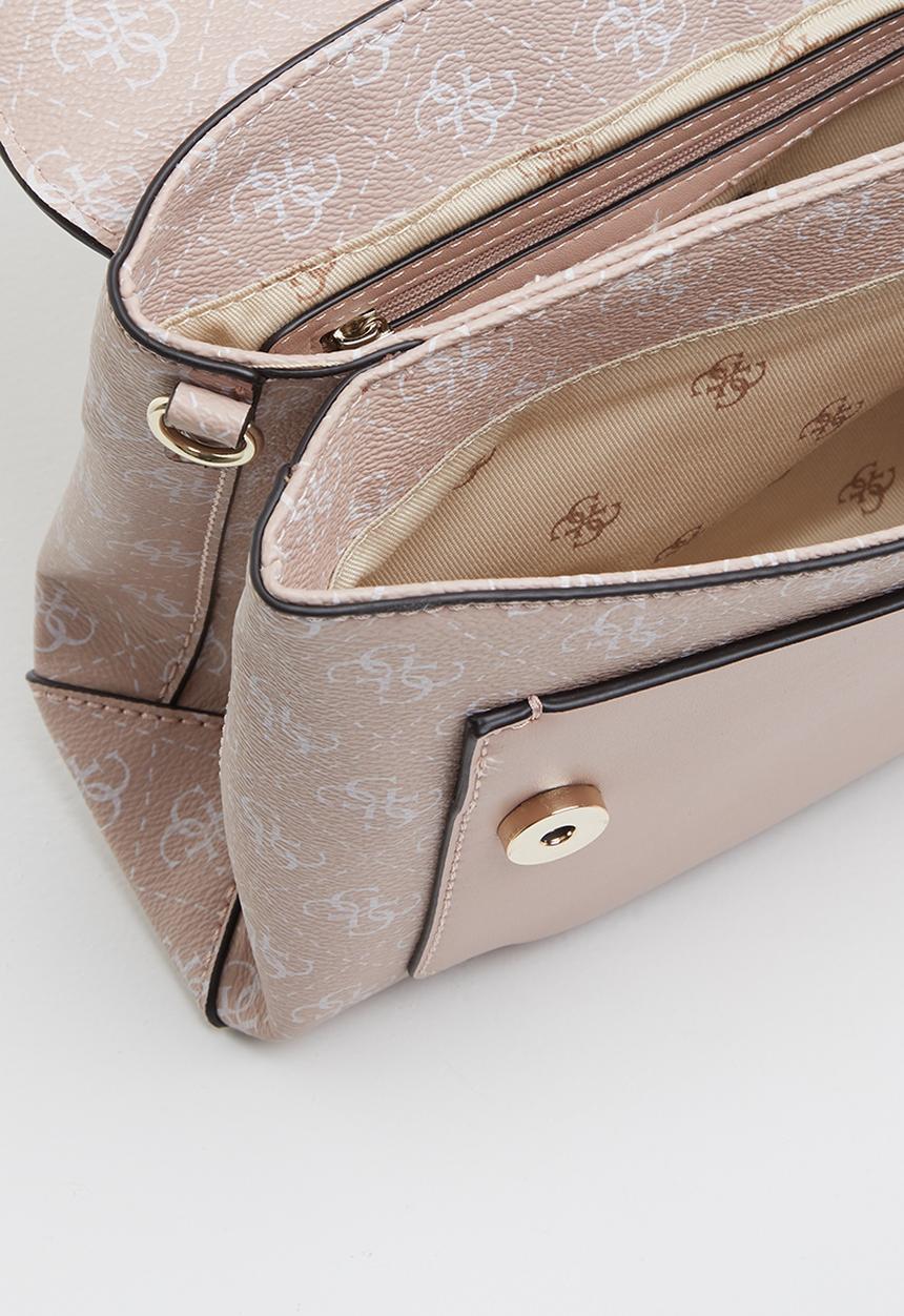 GUESS - Tyren top handle flap - blush