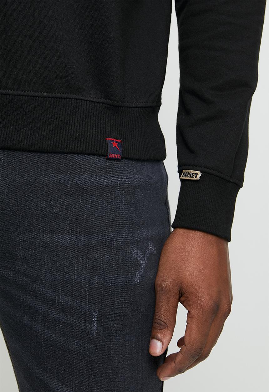 SOVIET - Javier crew neck sweat top - multi