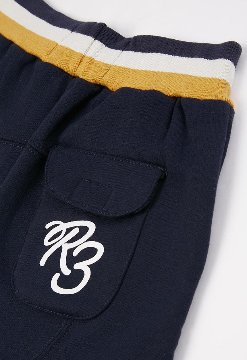 Ripstop - Showside jog shorts - navy