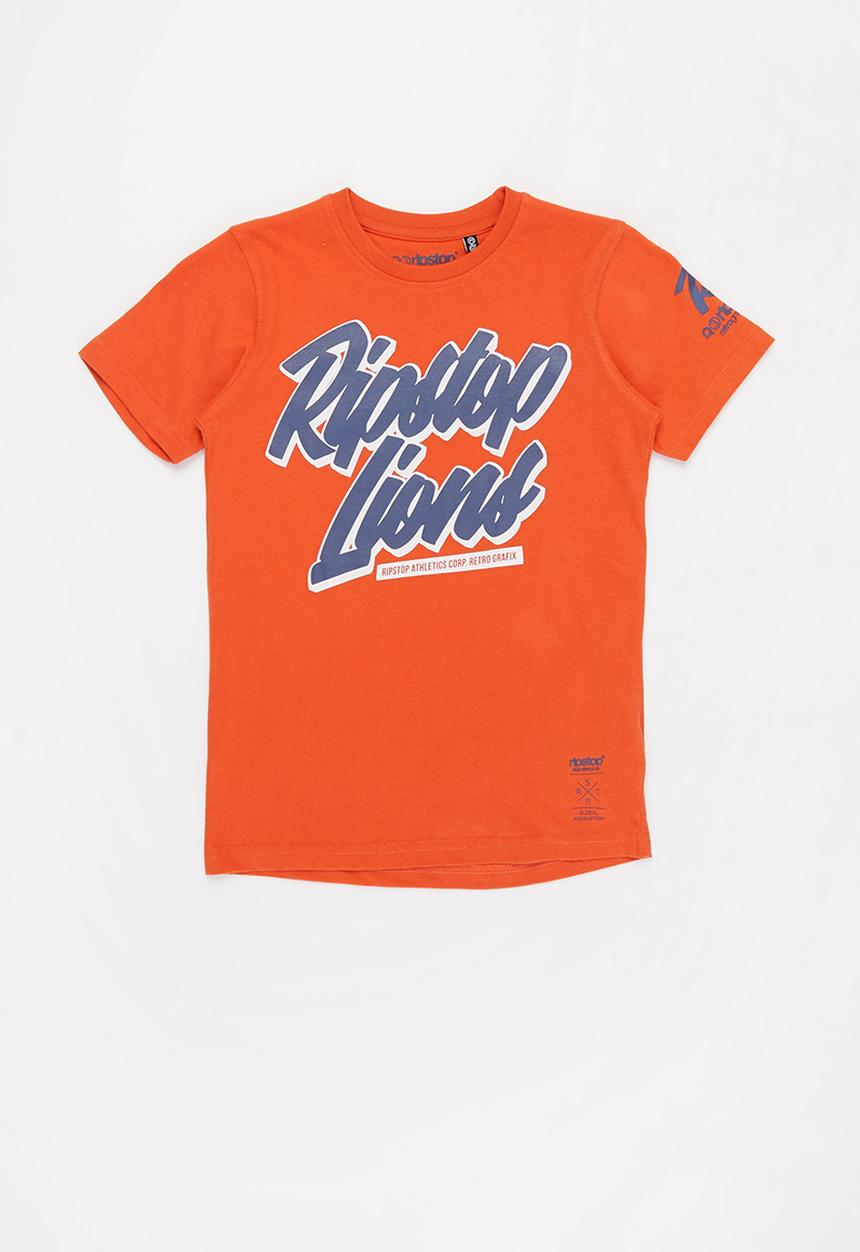 Ripstop - Simba printed tee - red