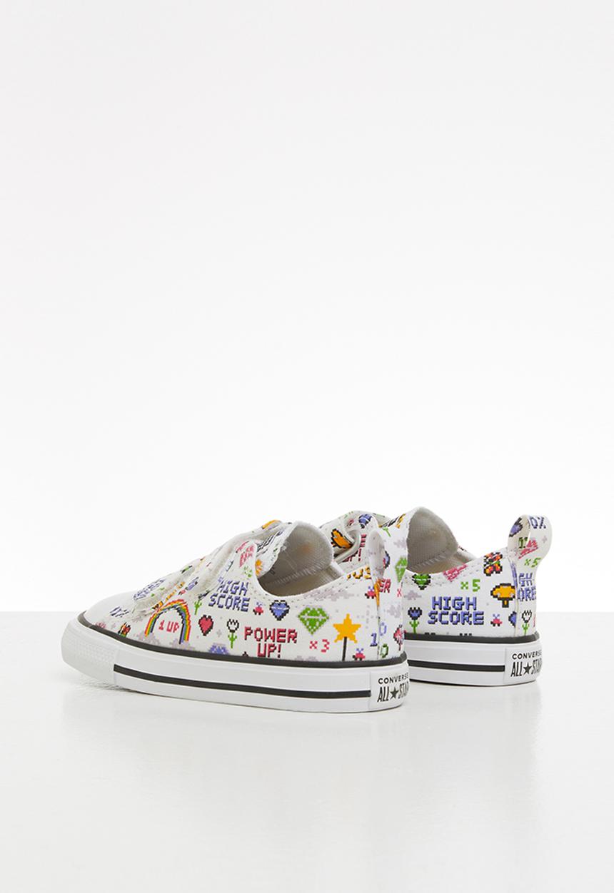 Converse - Chuck Taylor all star 2v - white/black/bold pink