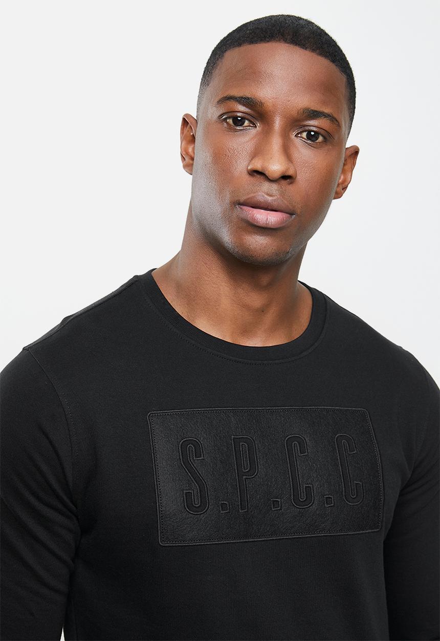 S.P.C.C - Hector crew neck sweat - black