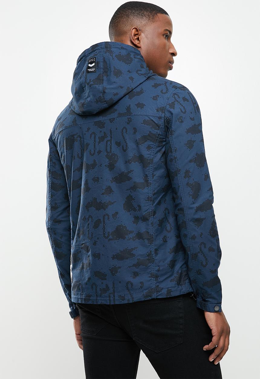 S.P.C.C - Baltic zip through jacket - French navy