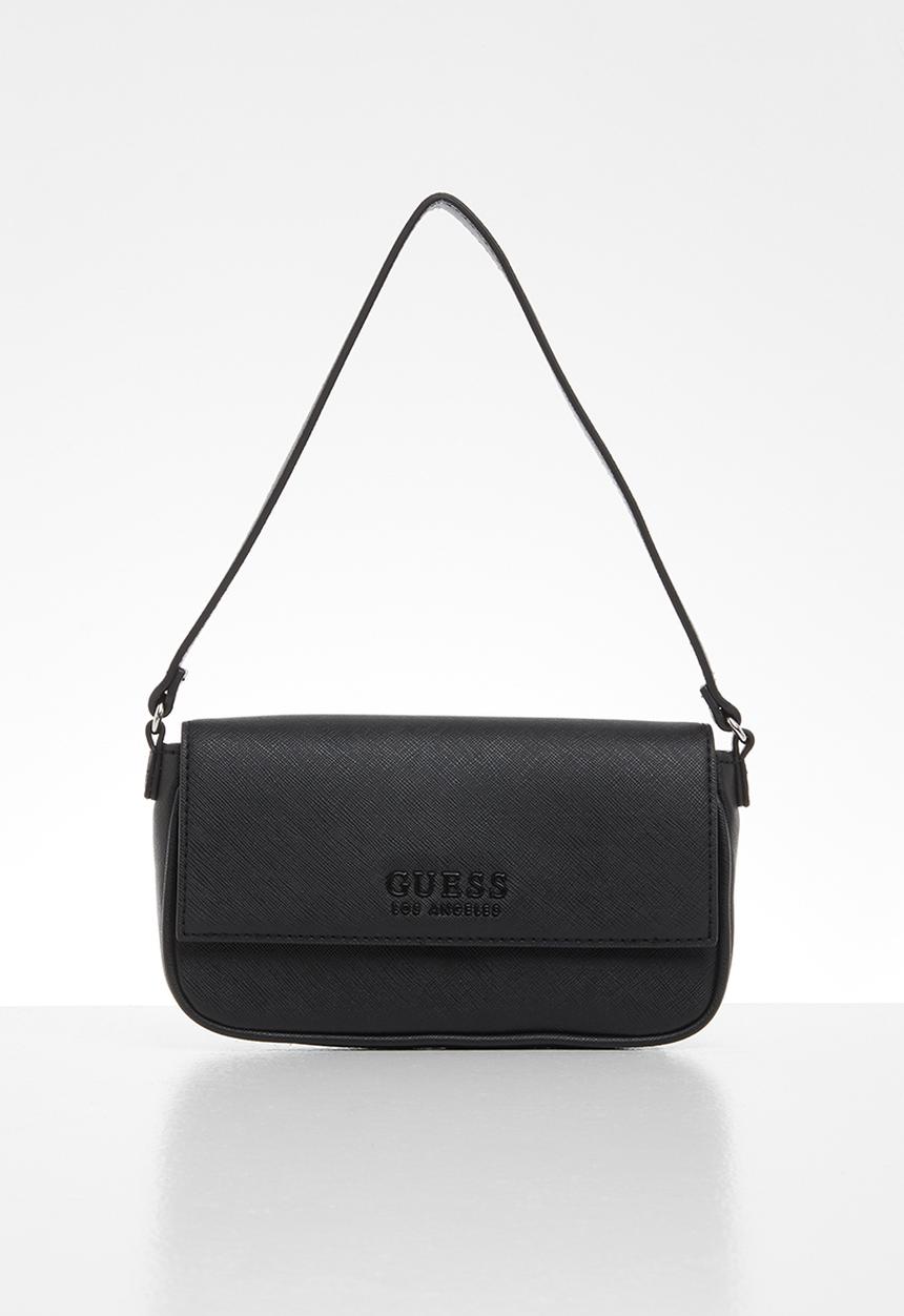 GUESS - Karlan mini flap bag - black