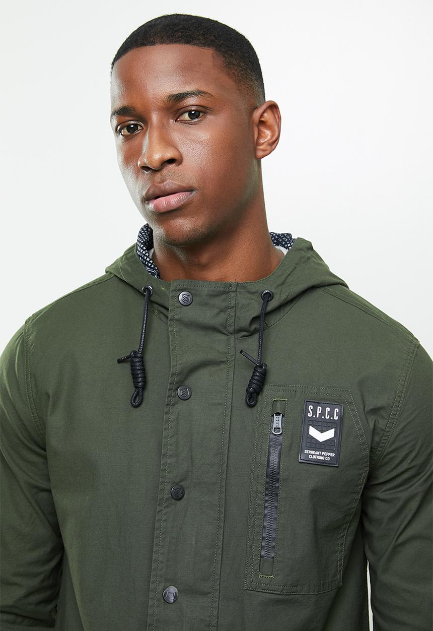 S.P.C.C - Catoma lightweight parka jacket - vetivier green