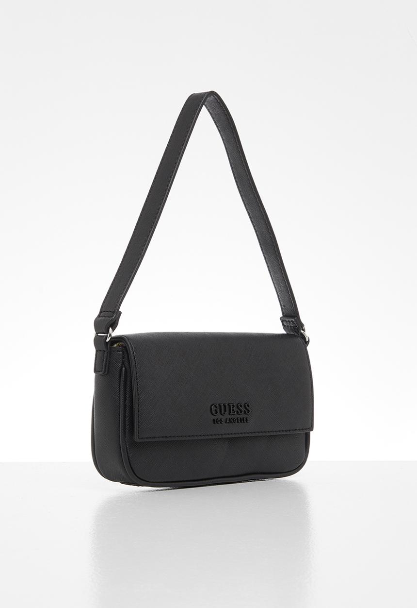 GUESS - Karlan mini flap bag - black