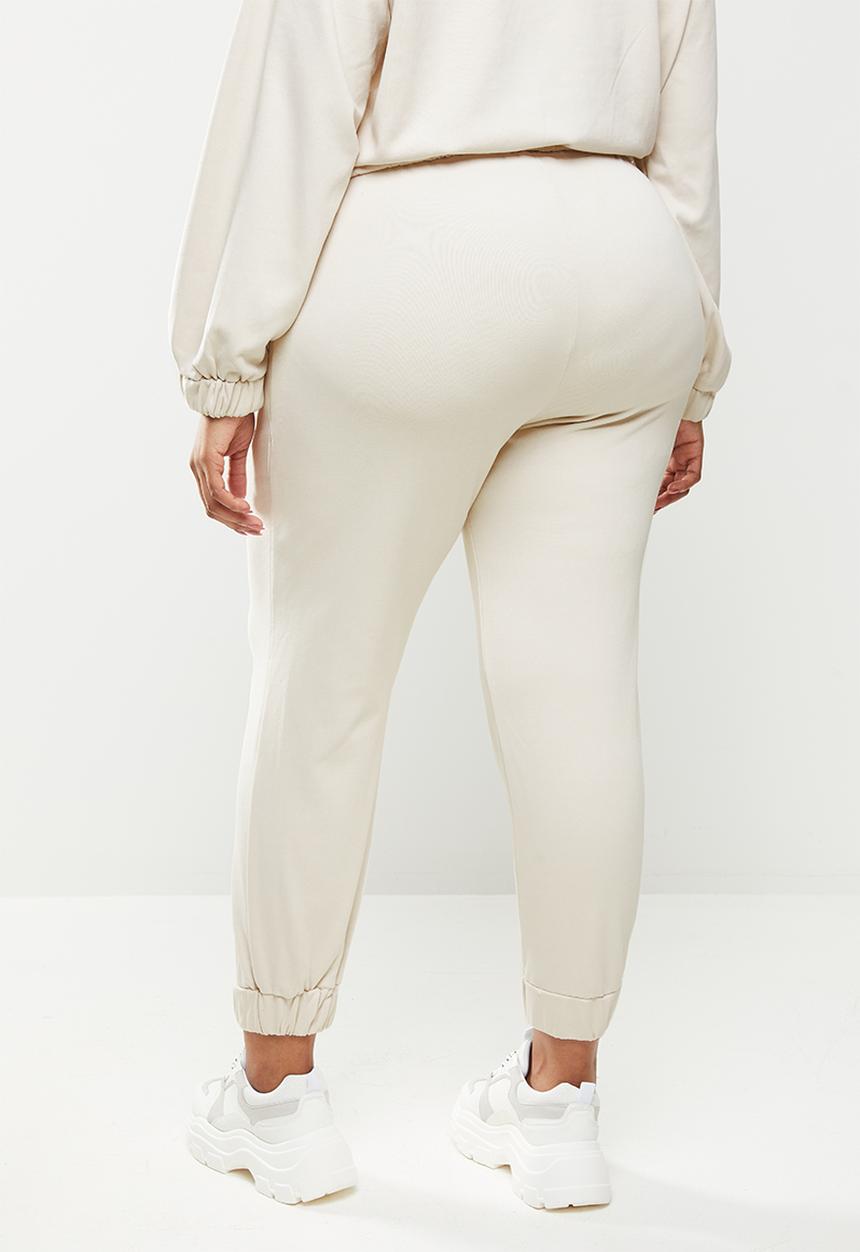 Glamorous - Plus trackies- stone