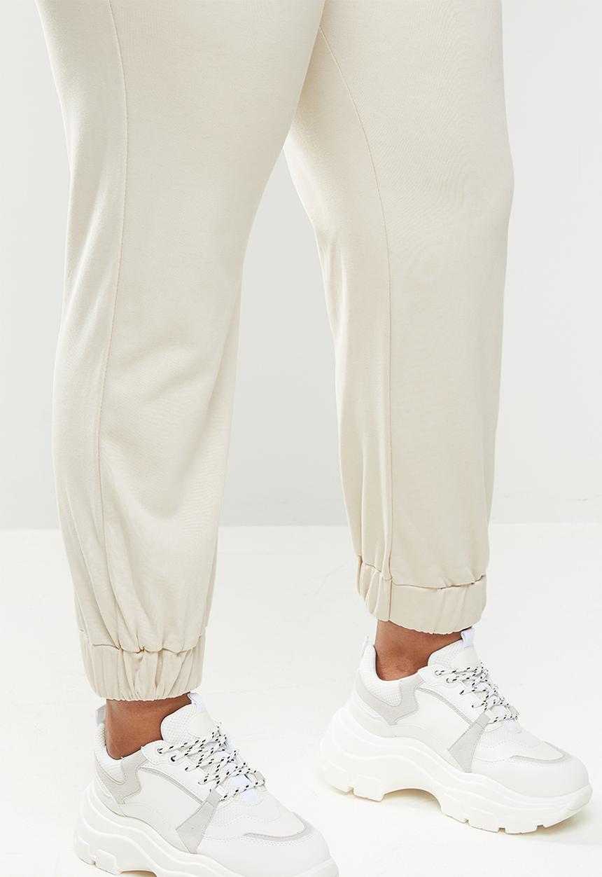 Glamorous - Plus trackies- stone