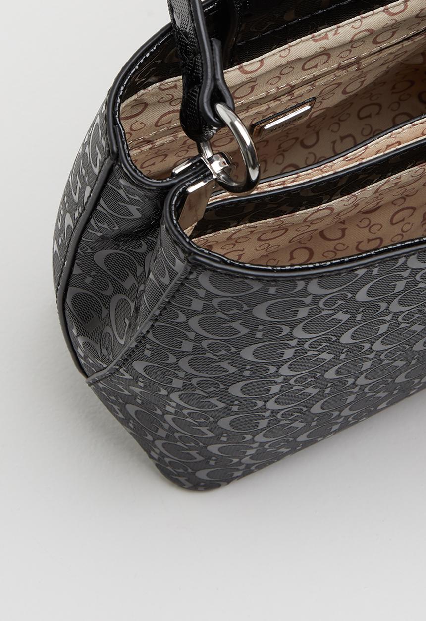 GUESS - Karlan mini bucket crossbody - black