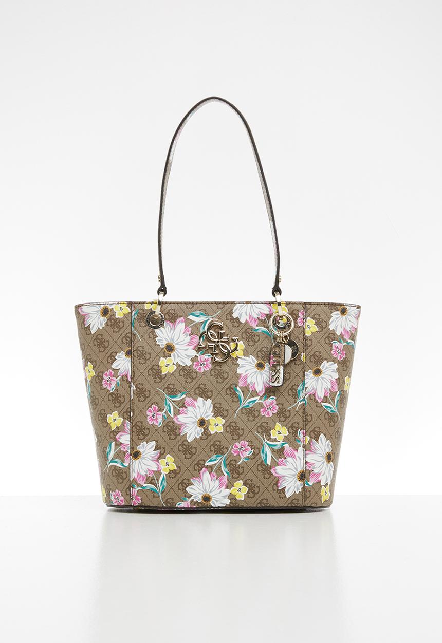 GUESS - Noelle small elite tote - brown 
