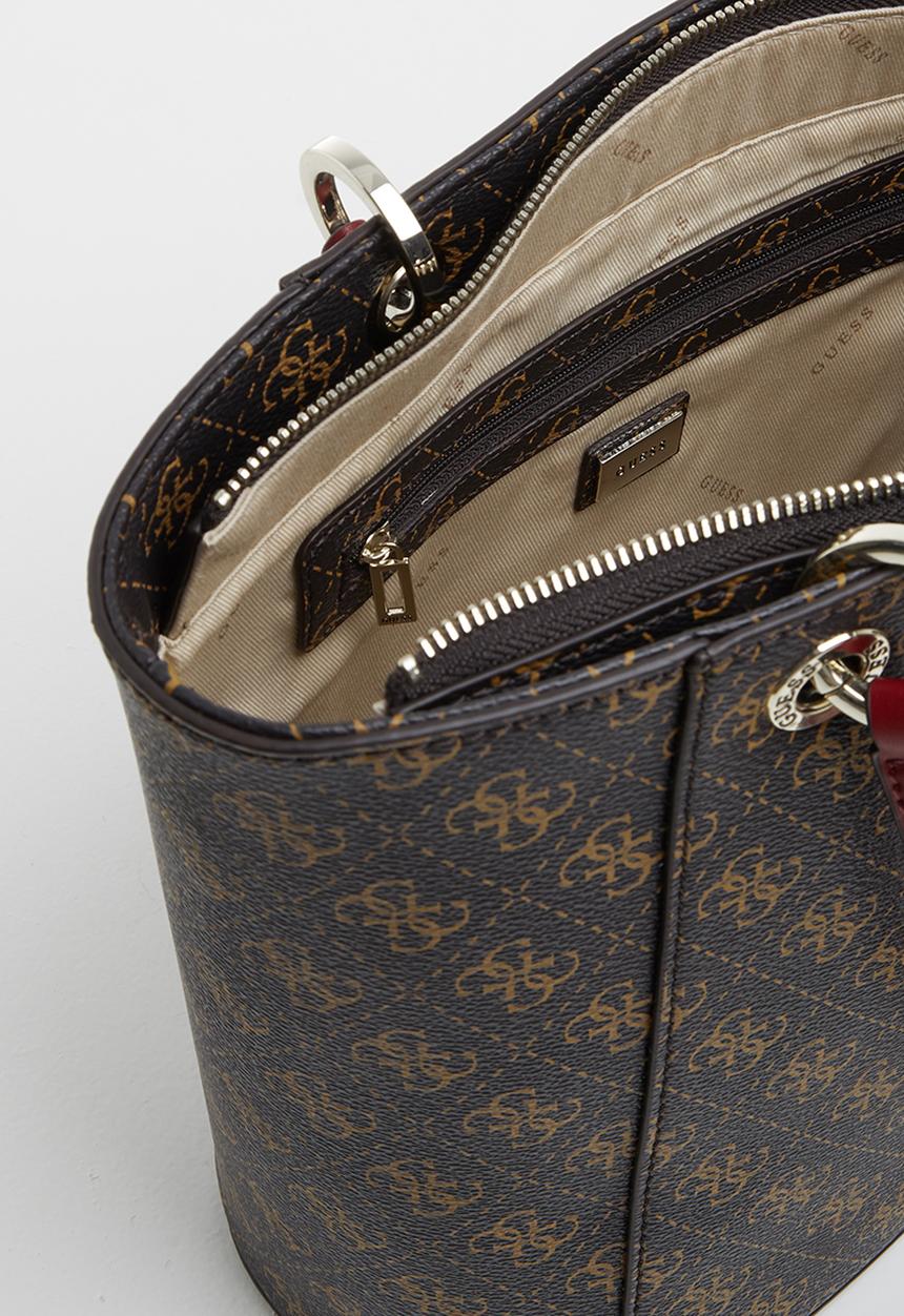GUESS - Noelle tote bag - brown 